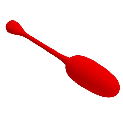 PRETTY LOVE - KNUCKER Red: 12 zmysłowych funkcji wibracji z pamięcią