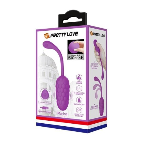 PRETTY LOVE - MARINA EGG w kolorze Jasnego Fioletu