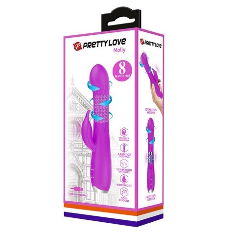 PRETTY LOVE - MOLLY Fioletowy