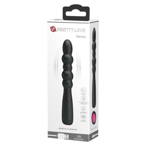 PRETTY LOVE - MONROE Wibrator z 12 Funkcjami i Ładowaniem USB