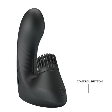 PRETTY LOVE – Magic Finger Drill USB: Wibracyjna Nakładka na Palec z 3 Trybami Wibracji i 3 Trybami Rotacji