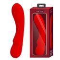 PRETTY LOVE – Wibrator Matt Red: 12 Funkcji Wibracji i Pamięć Ustawień