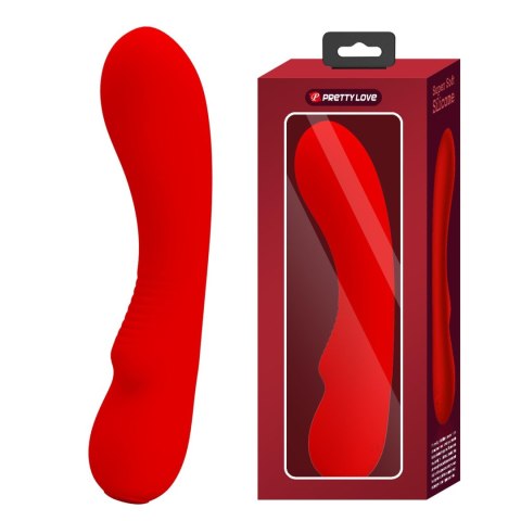 PRETTY LOVE – Wibrator Matt Red: 12 Funkcji Wibracji i Pamięć Ustawień