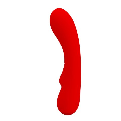 PRETTY LOVE – Wibrator Matt Red: 12 Funkcji Wibracji i Pamięć Ustawień