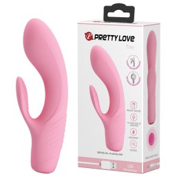 PRETTY LOVE TIM - Wibrator Króliczek z 12 Funkcjami i Pamięcią