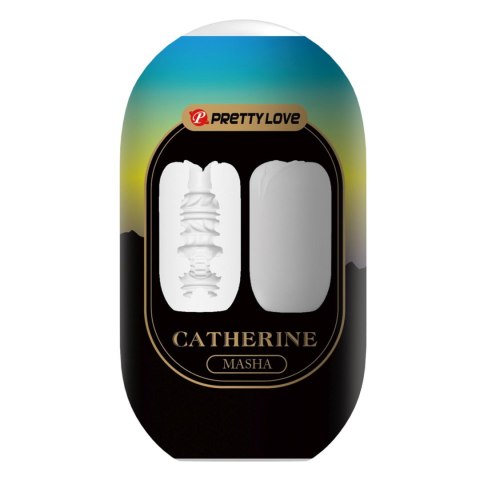 PRETTY LOVE – CATHERINE Masha: Elastyczny Masturbator w Kształcie Jajka