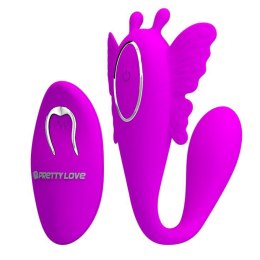 PRETTY LOVE CHIMERA – Różowy Wibrator Podwójnie Stymulujący z 12 Funkcjami i Ładowaniem USB