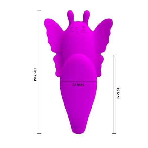 PRETTY LOVE CHIMERA – Różowy Wibrator Podwójnie Stymulujący z 12 Funkcjami i Ładowaniem USB