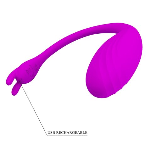PRETTY LOVE - Catalina, 12 funkcji wibracji, sterowanie aplikacją mobilną na odległość