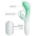 PRETTY LOVE - Cerberus: Wibrator Króliczek z 30 Funkcjami Wibracji i Pieszczot Łechtaczkowych, Silikon i ABS, Ładowany przez USB