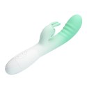 PRETTY LOVE - Cerberus: Wibrator Króliczek z 30 Funkcjami Wibracji i Pieszczot Łechtaczkowych, Silikon i ABS, Ładowany przez USB