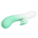 PRETTY LOVE - Cerberus: Wibrator Króliczek z 30 Funkcjami Wibracji i Pieszczot Łechtaczkowych, Silikon i ABS, Ładowany przez USB