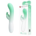 PRETTY LOVE - Cerberus: Wibrator Króliczek z 30 Funkcjami Wibracji i Pieszczot Łechtaczkowych, Silikon i ABS, Ładowany przez USB