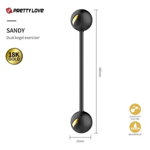 PRETTY LOVE - Luksusowy Złoto-Czarny Zestaw Dla Par