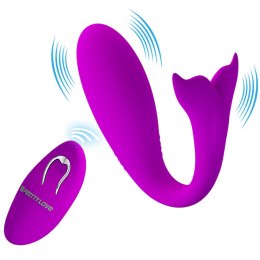 PRETTY LOVE Jordyn – Zmysłowy Wibrator z 12 Programami Wibracji i Bezprzewodowym Pilotem