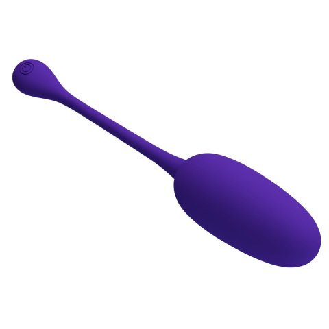 PRETTY LOVE - Knucker Fioletowy, 12 funkcji wibracji z pamięcią