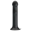 PRETTY LOVE Murray BLACK - Wibrator z 12 funkcjami wibracji i 12 ustawieniami fal pulsacyjnych, z przyssawką