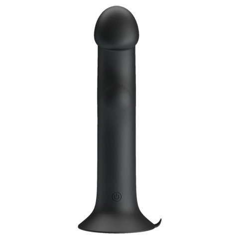 PRETTY LOVE Murray BLACK - Wibrator z 12 funkcjami wibracji i 12 ustawieniami fal pulsacyjnych, z przyssawką