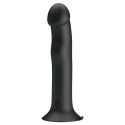 PRETTY LOVE Murray BLACK - Wibrator z 12 funkcjami wibracji i 12 ustawieniami fal pulsacyjnych, z przyssawką