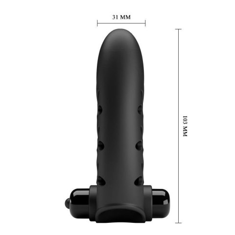 PRETTY LOVE Vance Honey Finger – Wibrująca Nakładka na Palec z 10 Funkcjami