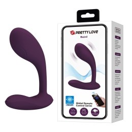 PRETTY LOVE - Baird Purple: Zmysłowy Wibrator z Aplikacją, 12 Trybów Wibracji i Zdalną Kontrolą