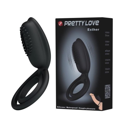 PRETTY LOVE - ESTHER Wibracyjny Pierścień Erekcyjny