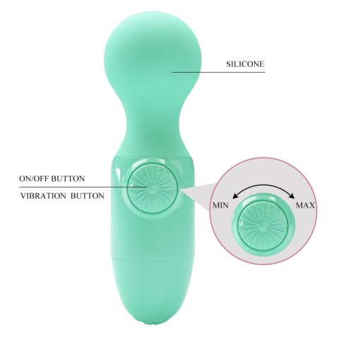 PRETTY LOVE – Mini Wibrator Patyczek w Odcieniu Jasnej Zieleni – Uwodzicielskie Wibracje