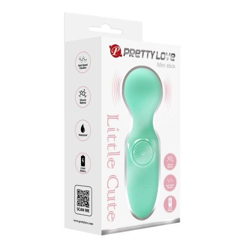 PRETTY LOVE – Mini Wibrator Patyczek w Odcieniu Jasnej Zieleni – Uwodzicielskie Wibracje