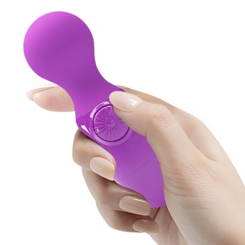 PRETTY LOVE - Fioletowy Mini Masażer: Dyskretny Rozmiar, Intensywne Doznania
