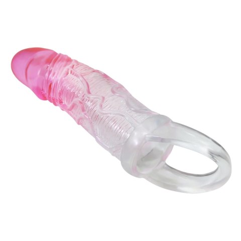 PRETTY LOVE - Nakładka na Penisa Odes – 17,5 cm, TPR, Wodoodporna