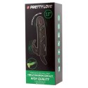 PRETTY LOVE - Wibrująca Nakładka na Penisa z Opaską na Jądra – Czarna