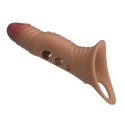 Pretty Love: Realistyczna Wibrująca Nakładka na Penisa – Przedłużka 22 cm