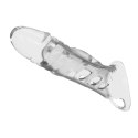 Luksusowa nakładka przedłużająca na penisa Pretty Love – Transparentna (22 cm)