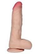 Dildo Realistyczne POSEJDON LOVECLONEX z Cyber Skóry – Elastyczne, 21 cm