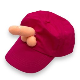 Figlarna Czapka z Penisem Kinky Pleasure – Różowa, Rozmiar Uniwersalny