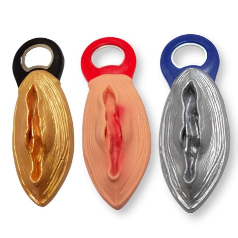 Kinky Pleasure - DS014 - Złoty Otwieracz do Butelek w Zmysłowej Formie