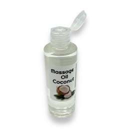 Kinky Pleasure - Olejek do Masażu Kokosowy - 100ml w Butelce z Dozownikiem