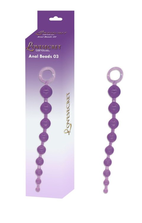 Lovesecret: Zmysłowe Koraliki Analne LS26