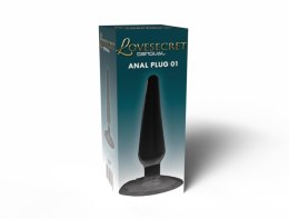 Lovesecret Anal Plug 01 – Kork Analny z Przyssawką dla Wyrafinowanej Przyjemności