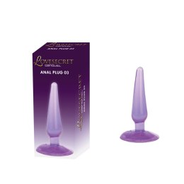 Fioletowy Korek Analny Lovesecret 03