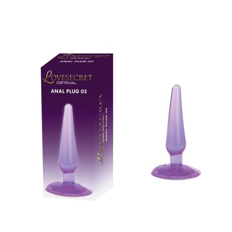Fioletowy Korek Analny Lovesecret 03
