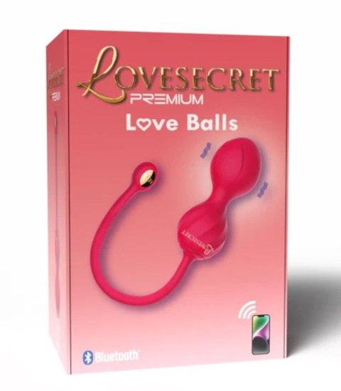 Lovesecret Premium Love Balls z Funkcją Aplikacji