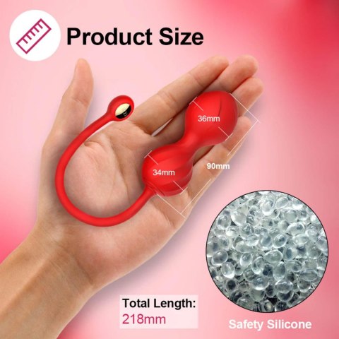 Lovesecret Premium Love Balls z Funkcją Aplikacji