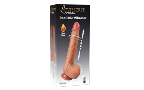 Lovesecret Premium LS04: Realistyczny Wibrator Sterowany Aplikacją