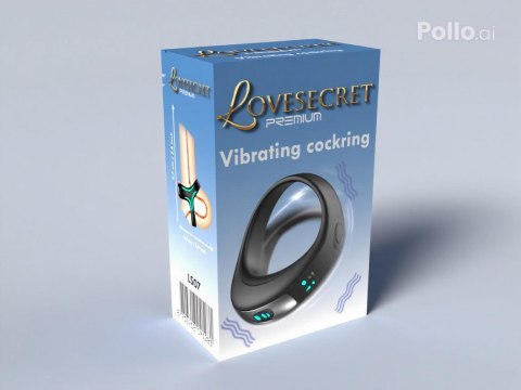 Wibrujący Pierścień Erekcyjny Lovesecret Premium