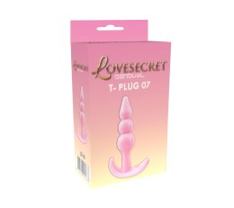 Lovesecret Sensual T-Plug 07 – Subtelny Korek Analny dla Początkujących