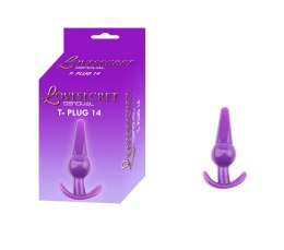 Lovesecret Sensual T-Plug 14 Fioletowy Korek Analny