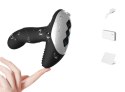 Luksusowy Stymulator Prostaty Play - Silikonowy Masażer USB z 7 Funkcjami, Pulsacją i Grzaniem - Czarny