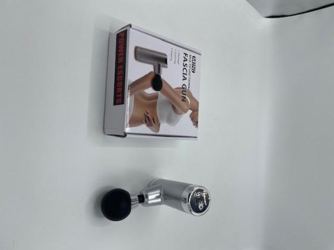 Srebrny Miniaturowy Masażer Wibracyjny