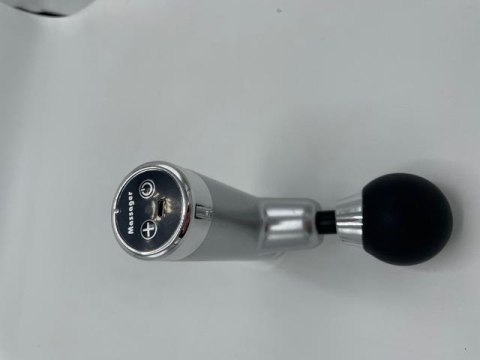 Srebrny Miniaturowy Masażer Wibracyjny